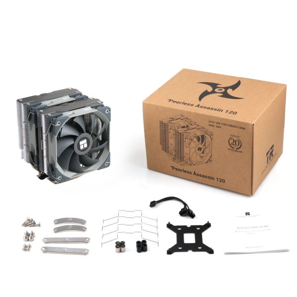 Thermalright Peerless Assassin 120 SE 6×6mm Anti-Gravity Heat Pipe  Dual-Tower CPU Cooler, Aluminum Fins, 120mm TL-C12C Silent Fan, Dual  Platform Metal Buckle, Suitable for AMD AM4, Intel 115x/1200 