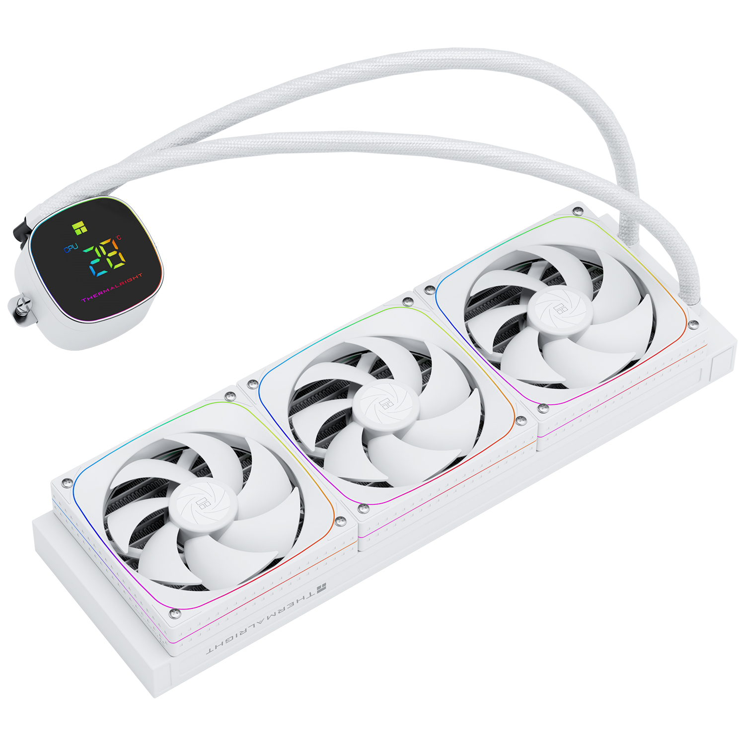 Frozen Horizon 360 Digital ARGB WHITE – Thermalright