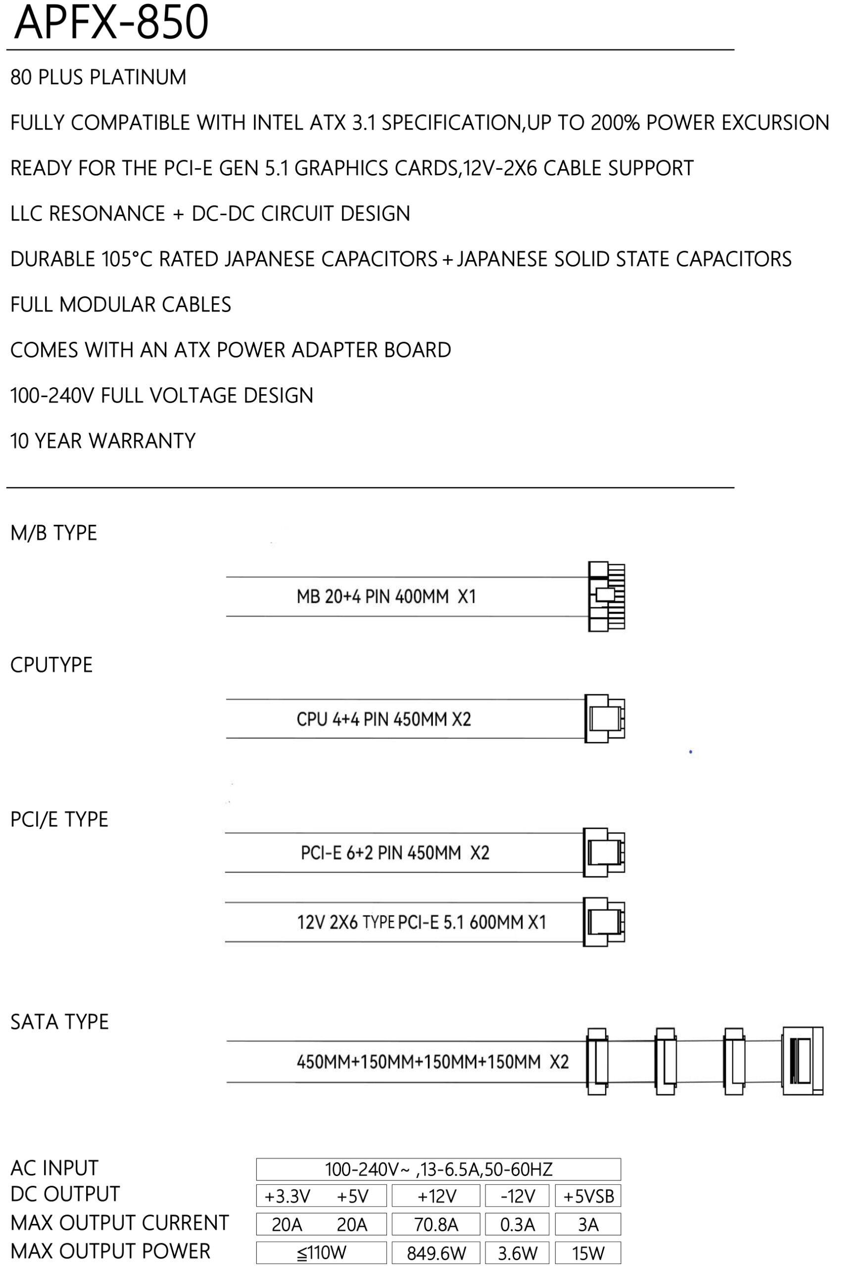 APFX-850 – Thermalright